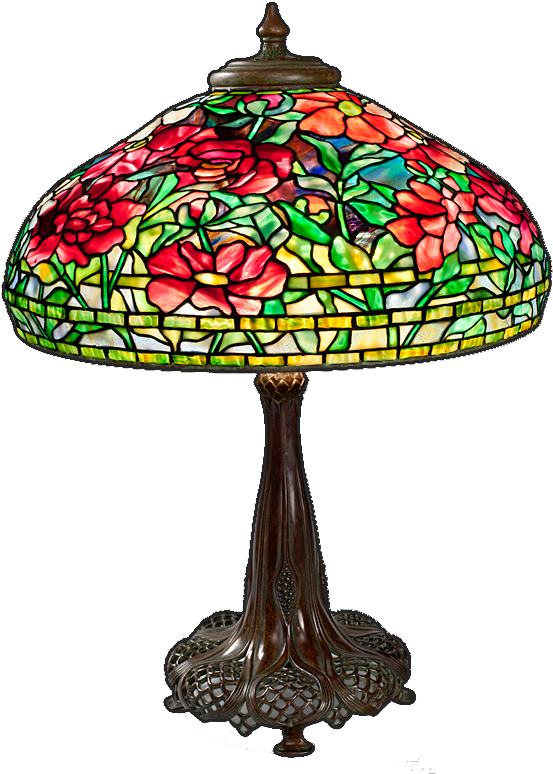 Photo Lawnab13 - Tiffanys Lamp (660x793), Png Download