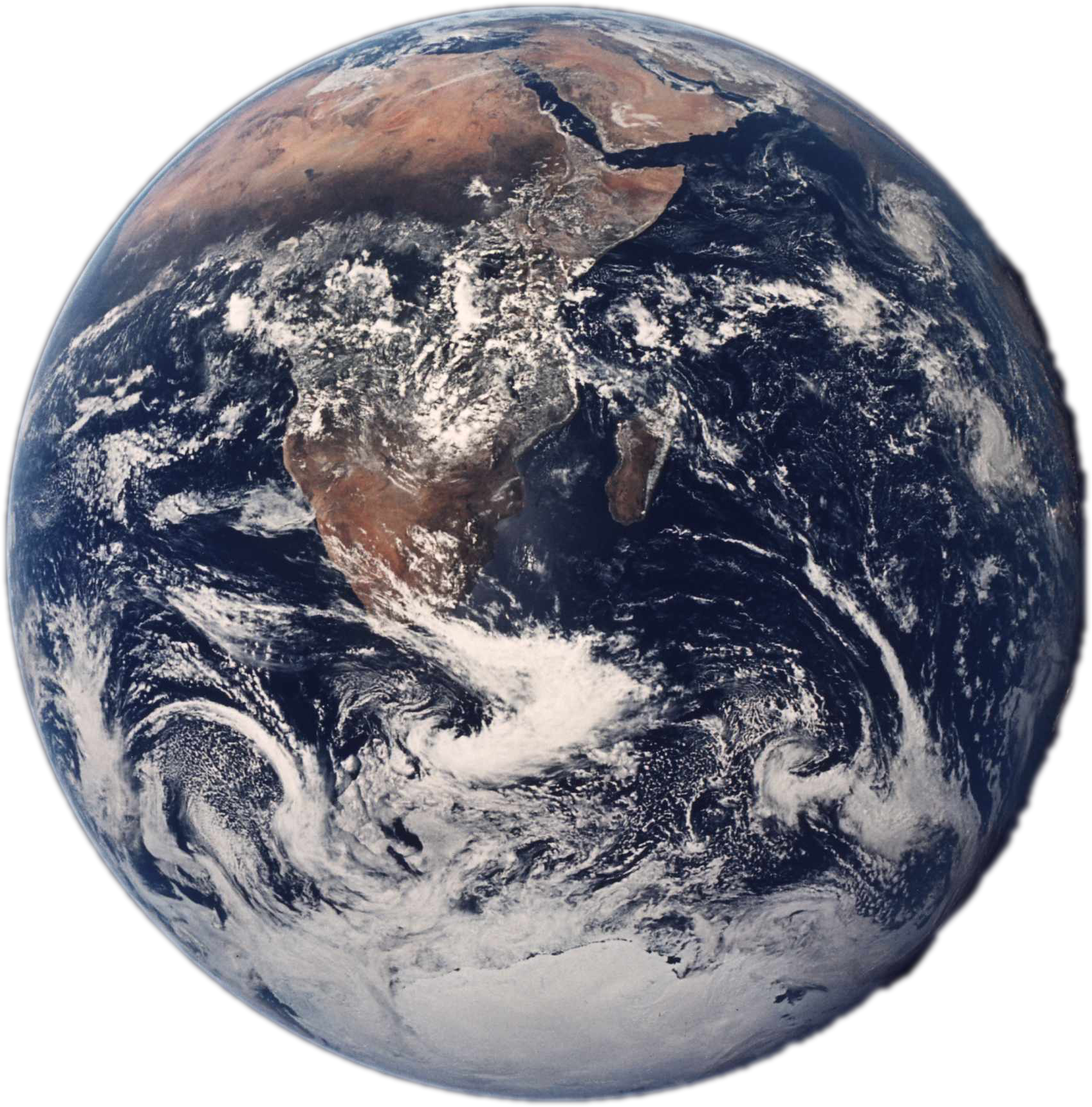 Real Life Picture Of Earth (1746x1763), Png Download