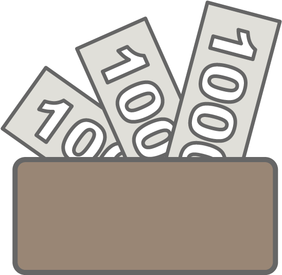 Money - Wallet - Business - Icon (640x640), Png Download