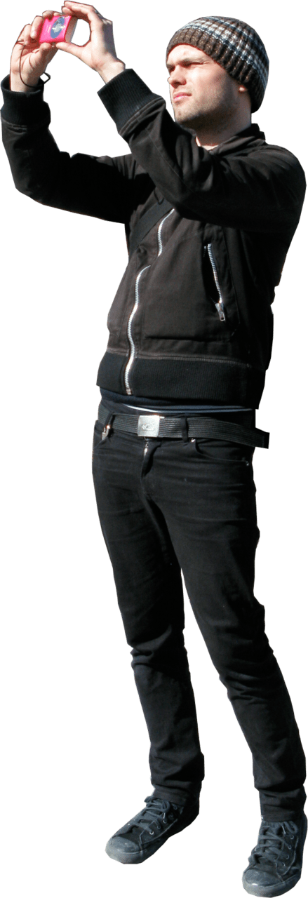 Taking Picture Png (439x1280), Png Download