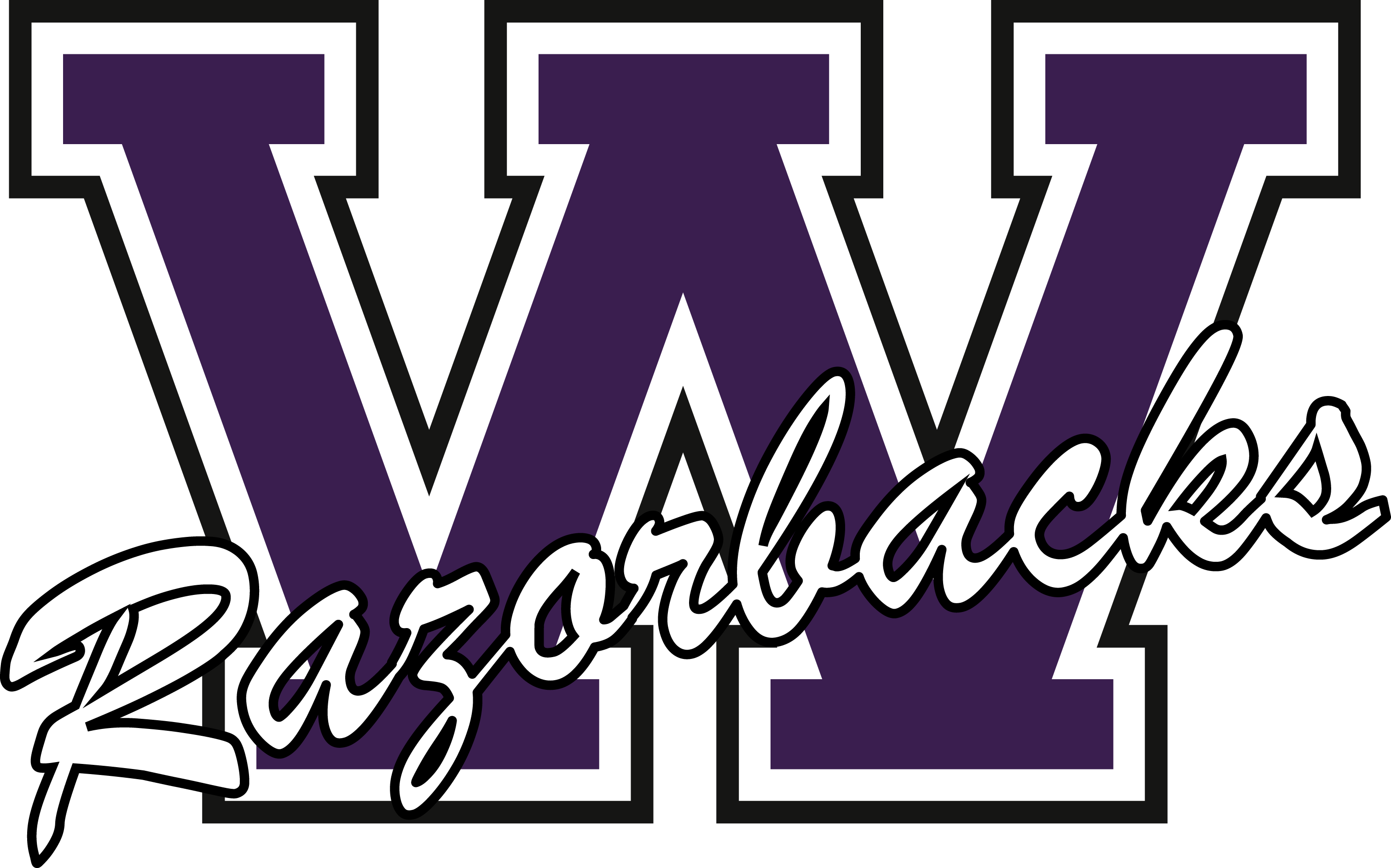 February Razor Of The Month Freshman Rori Pumphrey - Walhalla High School Logo (3022x1885), Png Download