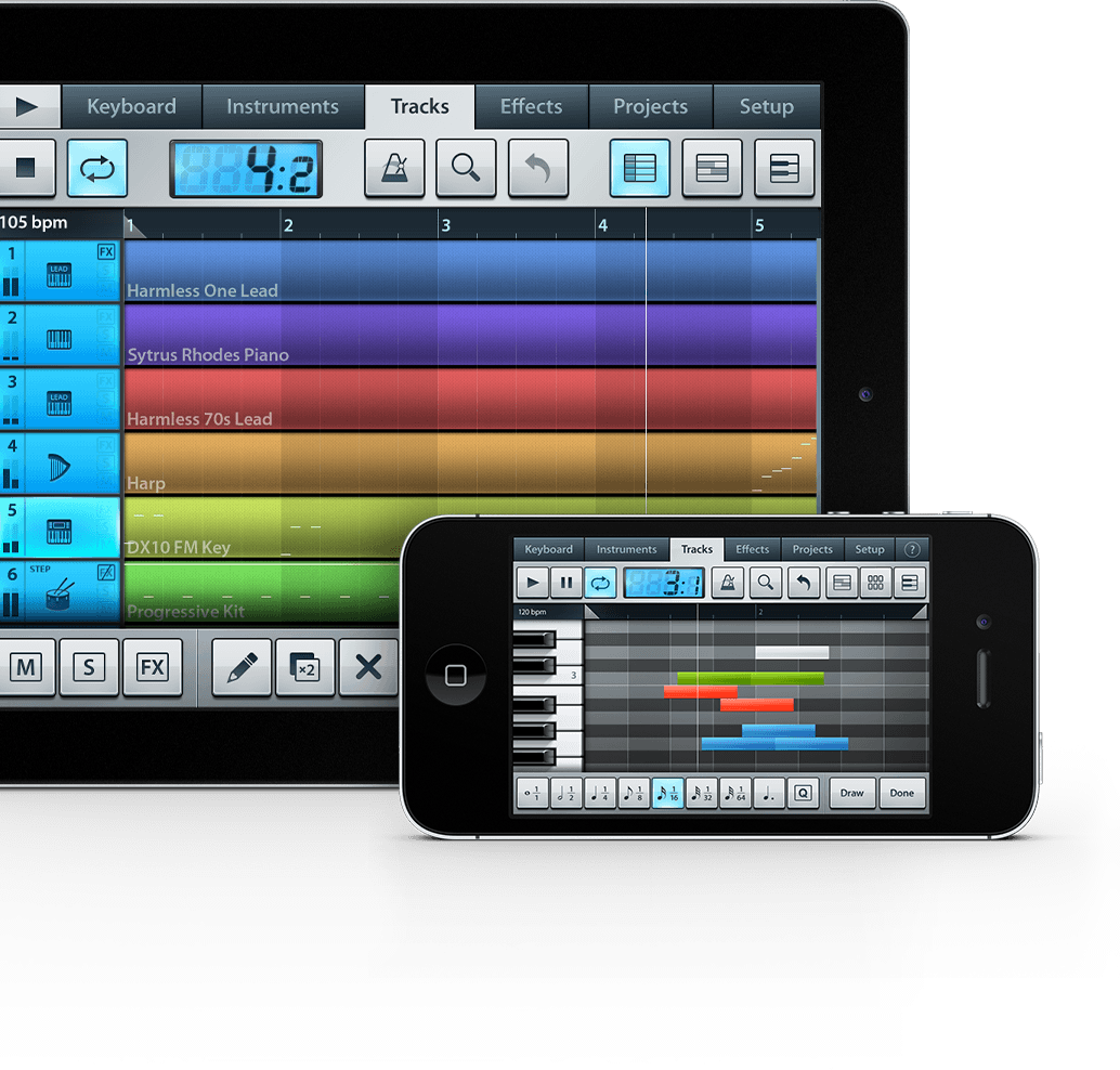 Fl Studio Mobile Ui Design - Iphone (1034x988), Png Download