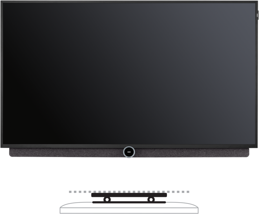 Loewe Bild 3 Oled 55″ 4k Smart Tv - Led-backlit Lcd Display (1600x1600), Png Download
