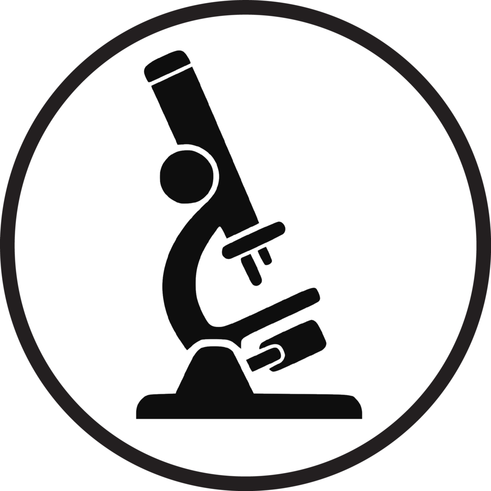Approaches - Clip Art Microscope Png (1000x1000), Png Download