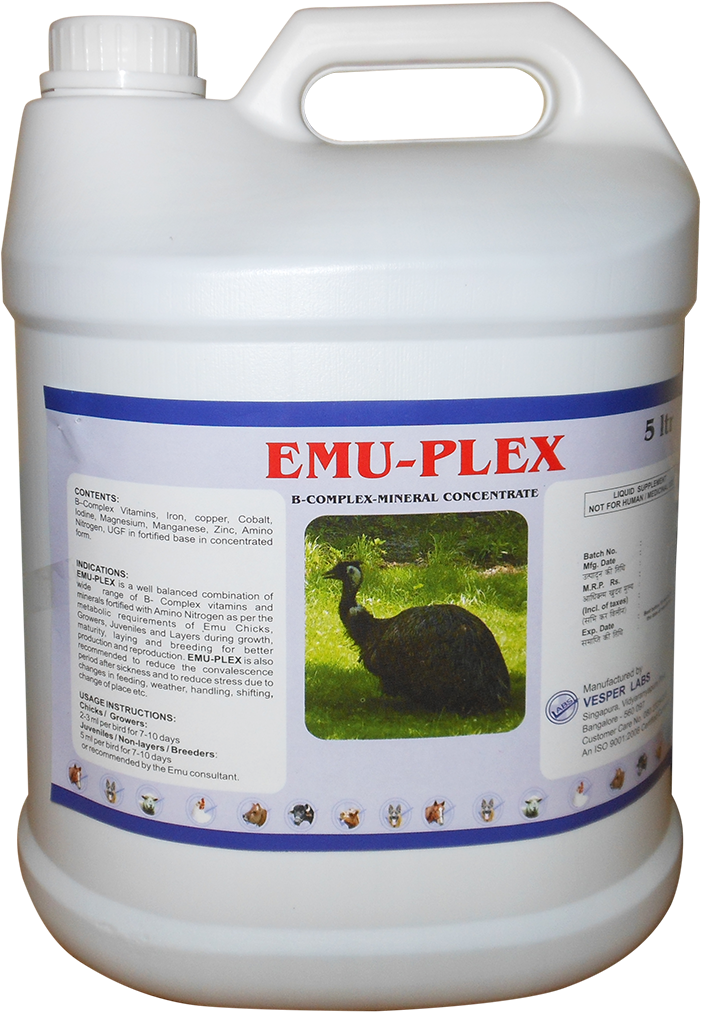 Emu-plex - Skunk (728x1035), Png Download