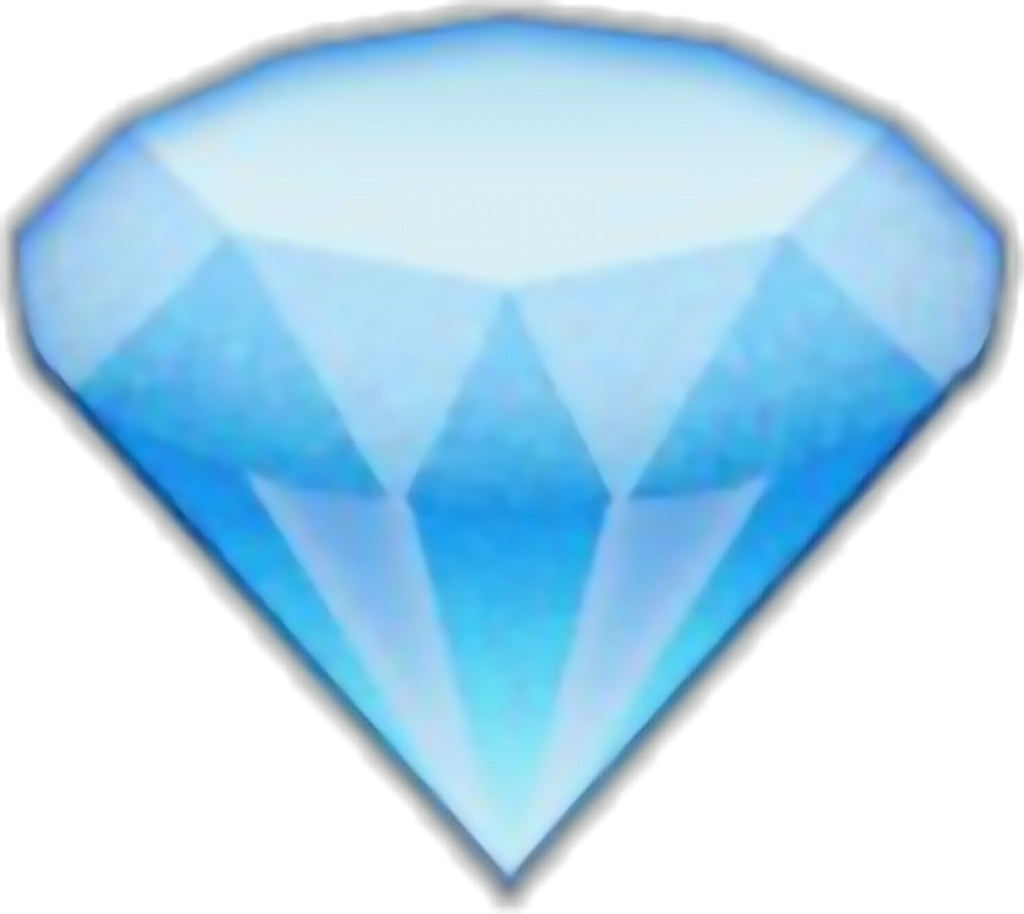 Download Diamond Emoji Transparent Background PNG Image With No 