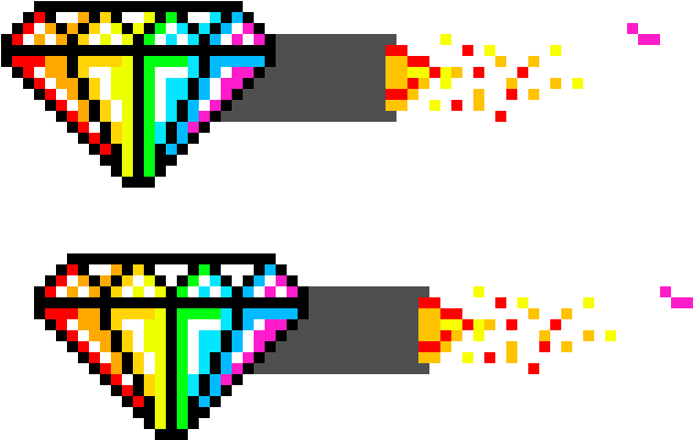 Rainbow Dimond - Diamond (730x480), Png Download