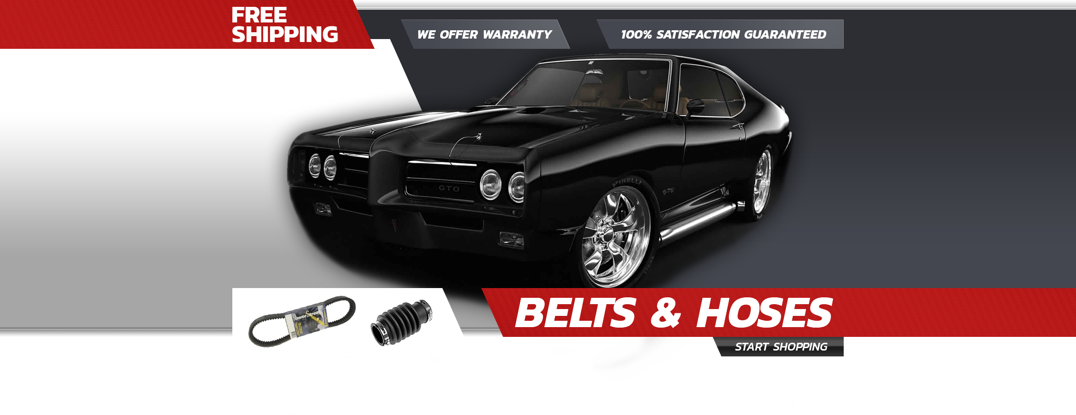 Pontiac Gto (2200x850), Png Download