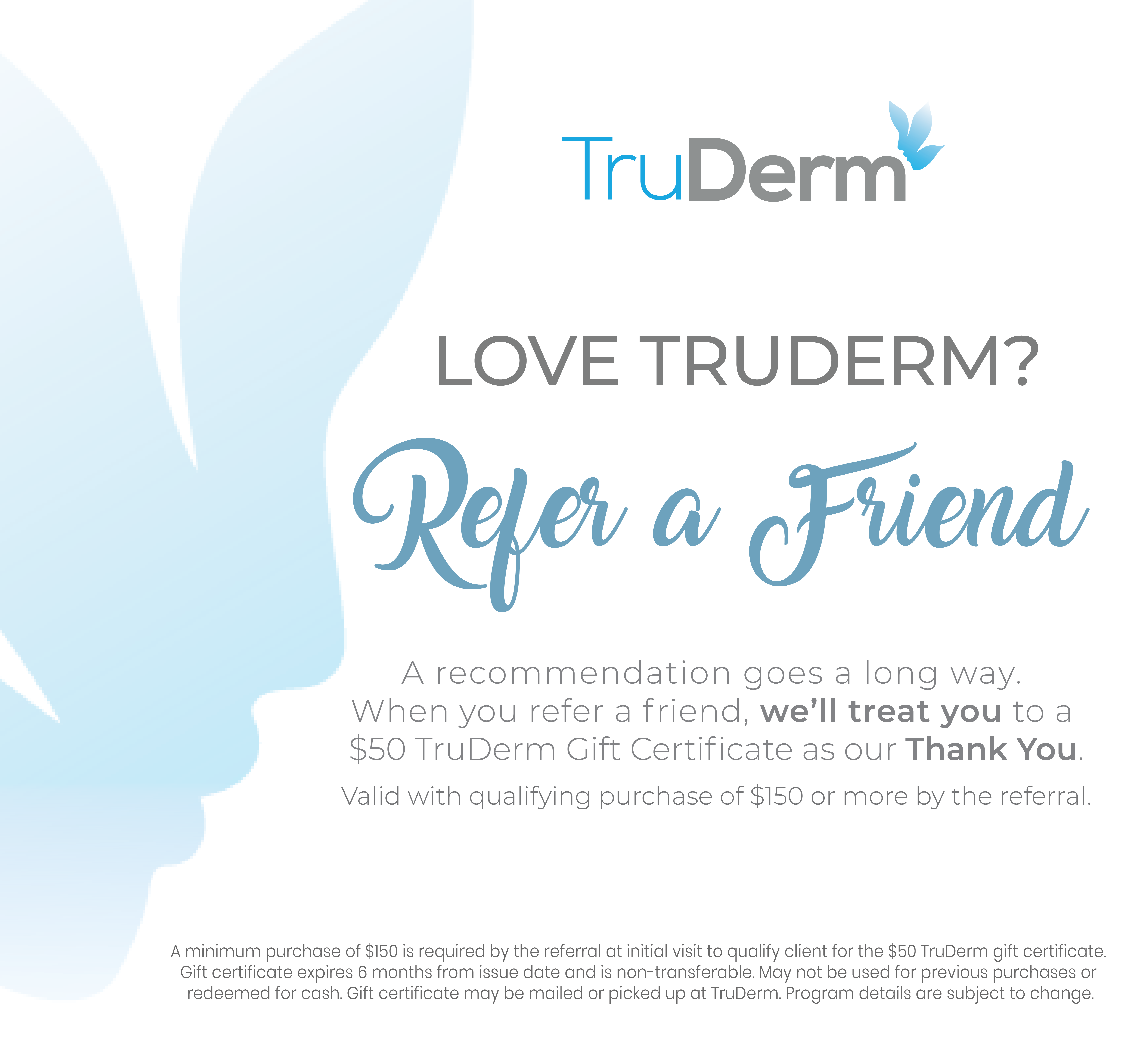 Download The Referral Card, Fill In Your Name, And (7666x6963), Png Download