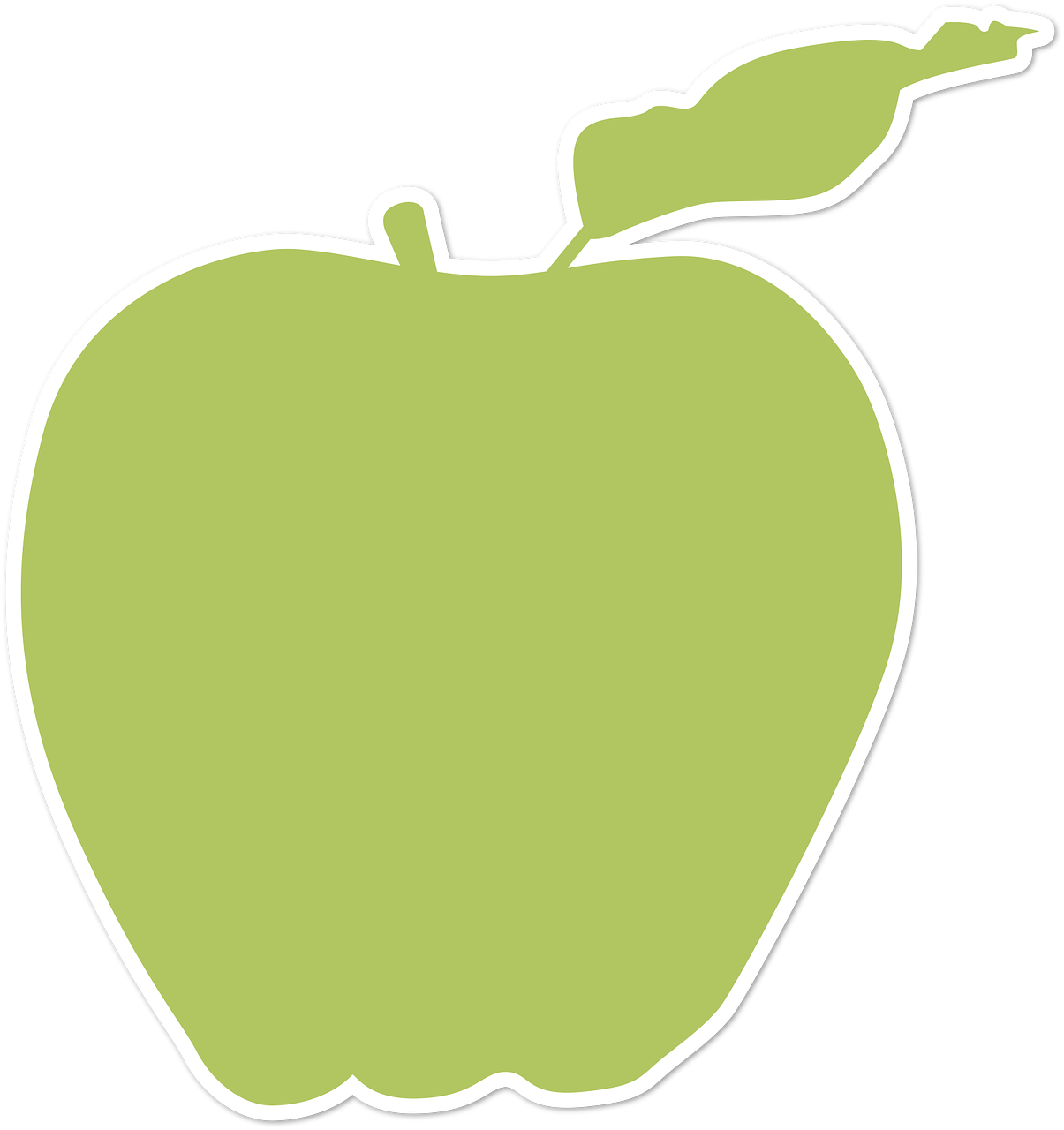 Apple (1205x1280), Png Download