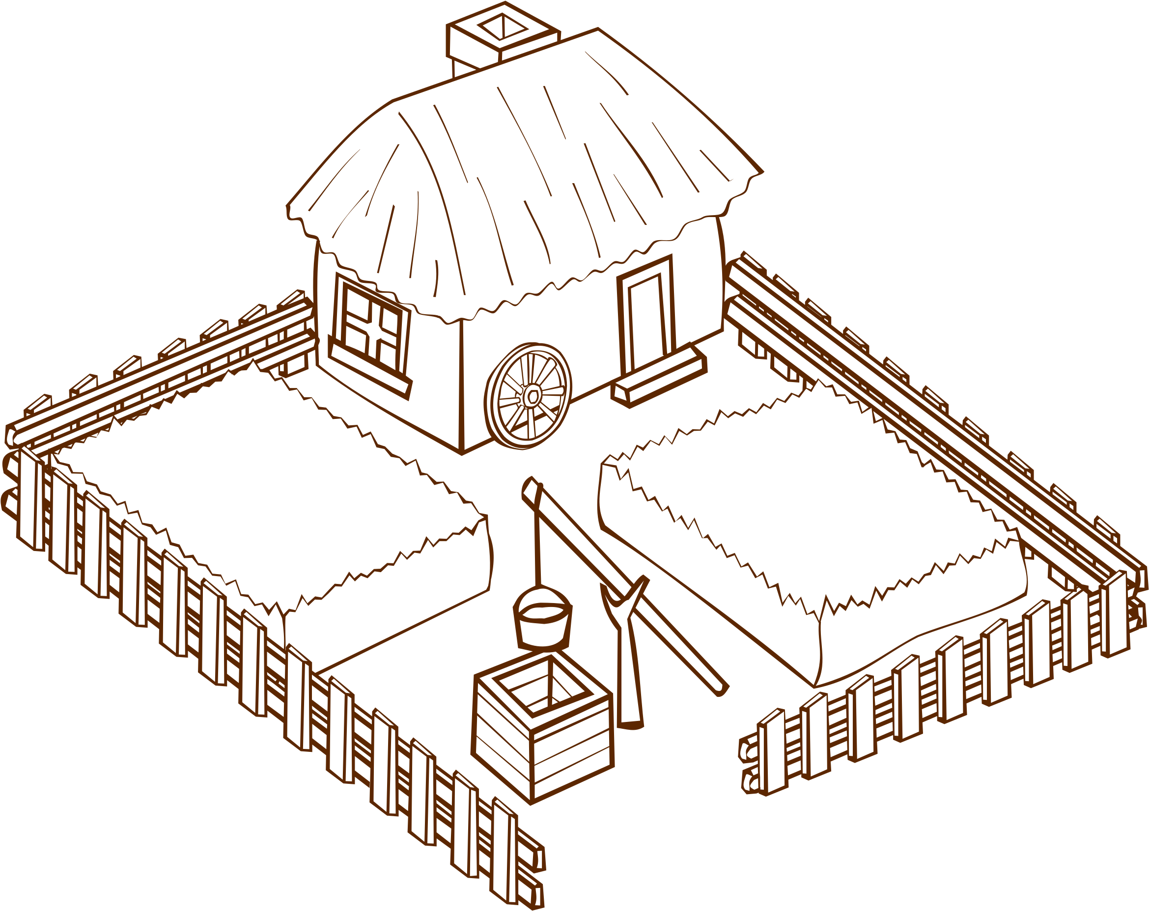 This Free Icons Png Design Of Rpg Map Symbols Farm (2400x2400), Png Download