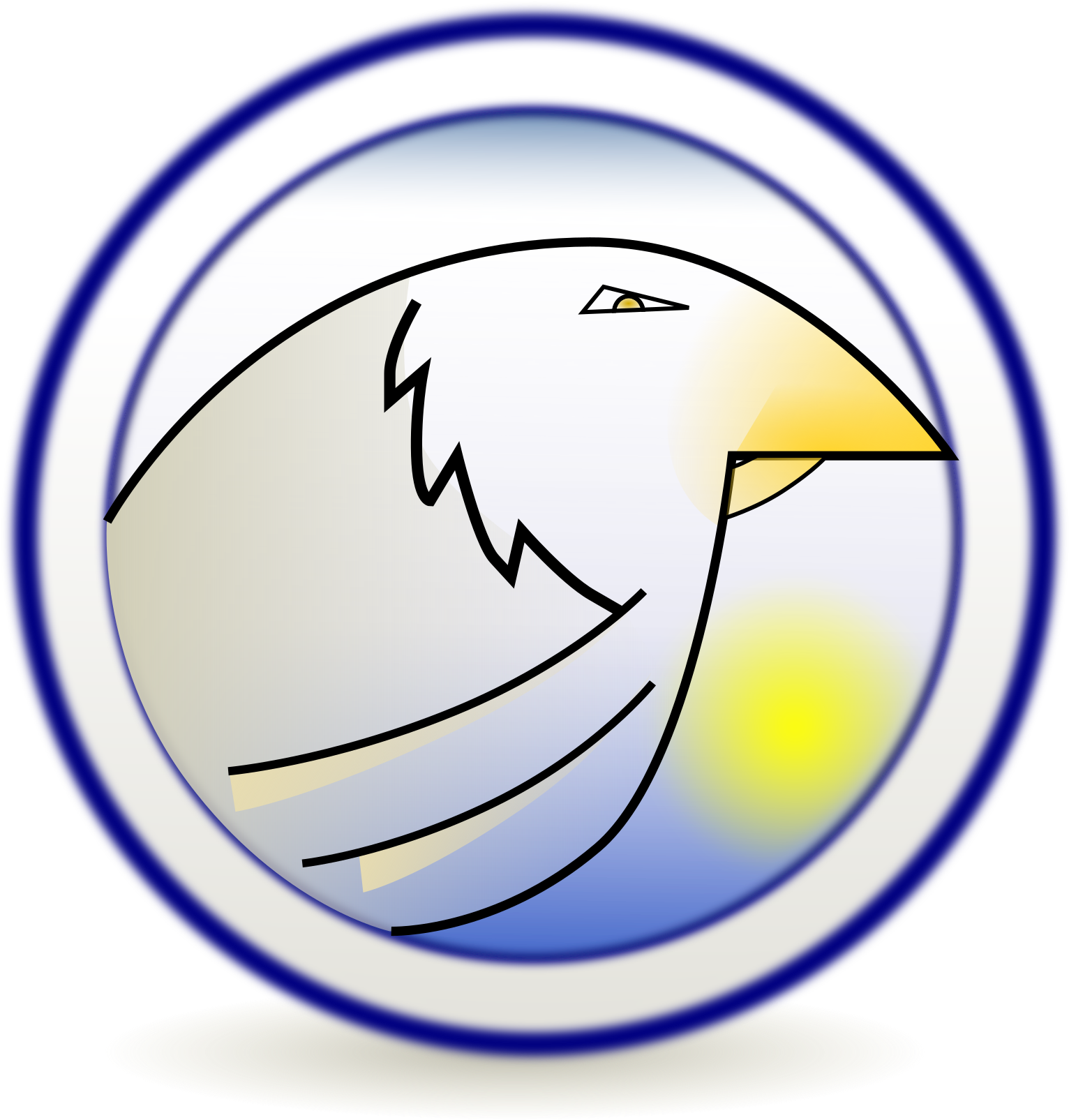This Free Icons Png Design Of Eagle-server (2400x2400), Png Download