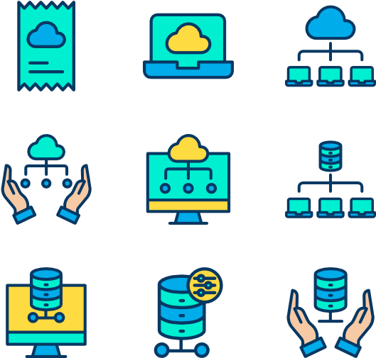 Web Hosting (600x564), Png Download