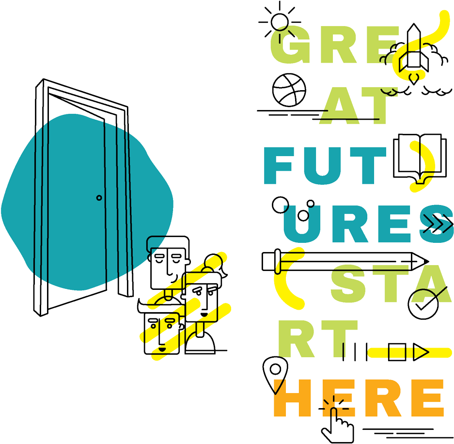 Help Open The Door For Help - Boys And Girls Club Graphics (1000x936), Png Download