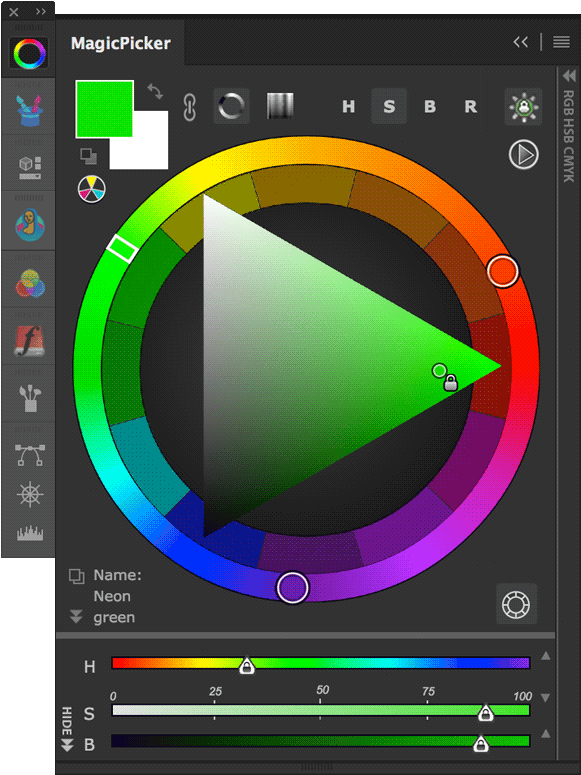 Anastasiy / Photoshop Cc Cs6 Cs5 Cs4 And Cs3 Color - Photoshop Advanced Color Picker (790x850), Png Download