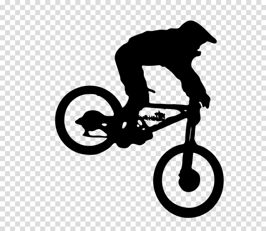 Free Png Download Keep Calm Ride A Bike Png Images - Mountain Bike Silhouette Png (850x737), Png Download