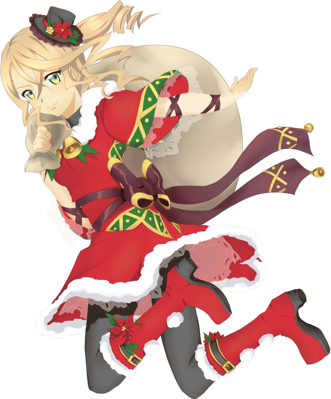 Christmas Transparent Tumblr Tumblroietpdyhbrbesor - Tales Of Zestiria Christmas (1280x1449), Png Download