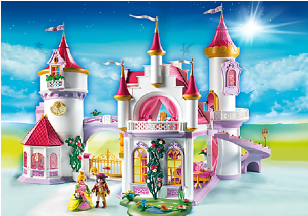 Castelo Princesas Playmobil (600x800), Png Download