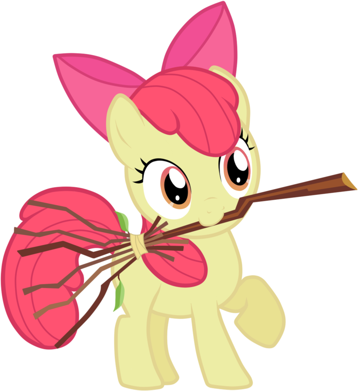 Apple Bloom With A By Maishida On - Apple Bloom Transparent Gifs (894x894), Png Download