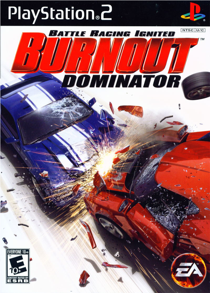 Burnout-dominator - Burnout Dominator Ps2 (1000x1000), Png Download