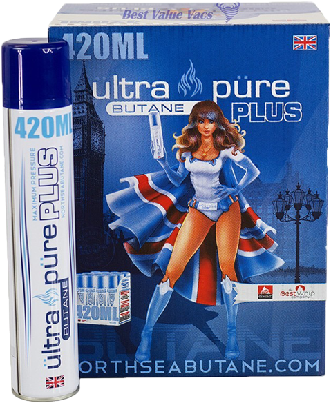 Ultra Pure Plus Butane Refill Gas Cans - Action Figure (600x600), Png Download