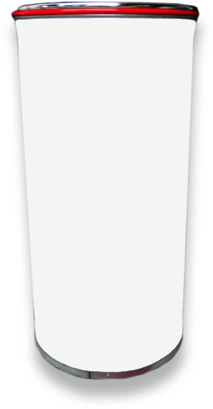 Sliver Cans Silhouette - Lampshade (555x950), Png Download