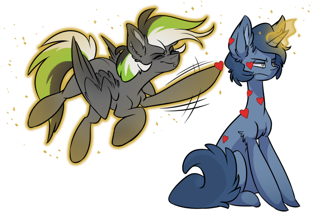 Kez, Askthegraphitesketch, Female, Heart, Magic, Male, - Cartoon (1280x720), Png Download