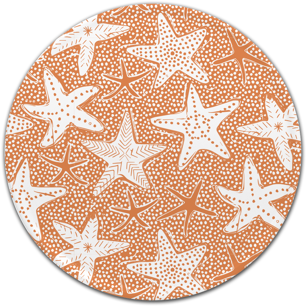 M8 Starfish - Circle (1181x1181), Png Download