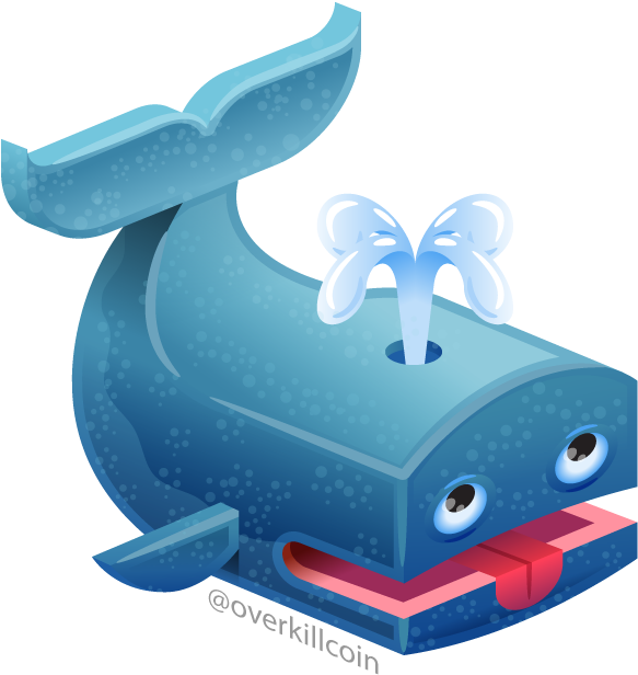 Silly-whale - Cartoon (600x632), Png Download