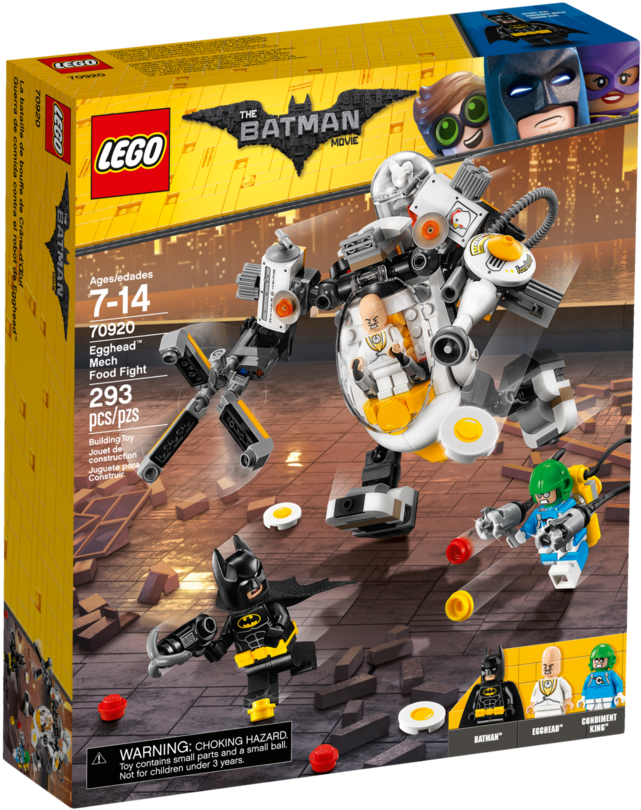 Lego Batman Movie Egghead Set (1200x900), Png Download