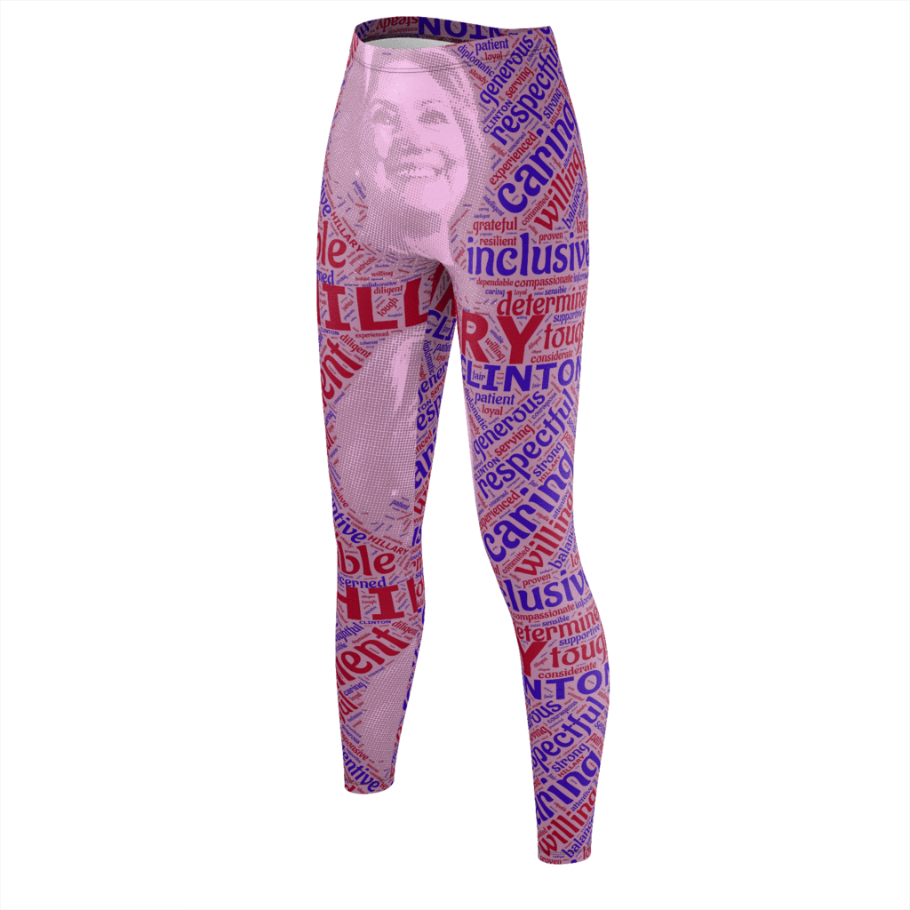 Hilary Clinton Leggings - Leggings (1024x1024), Png Download