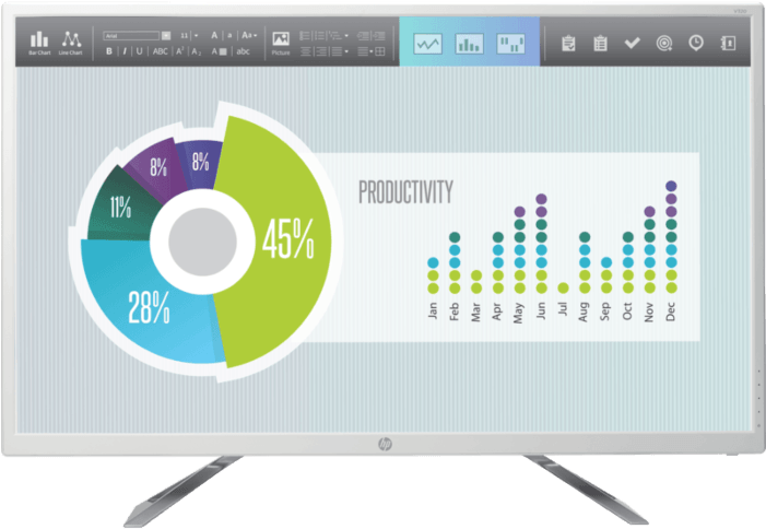 Center Facing - Elitedisplay E202 (700x525), Png Download