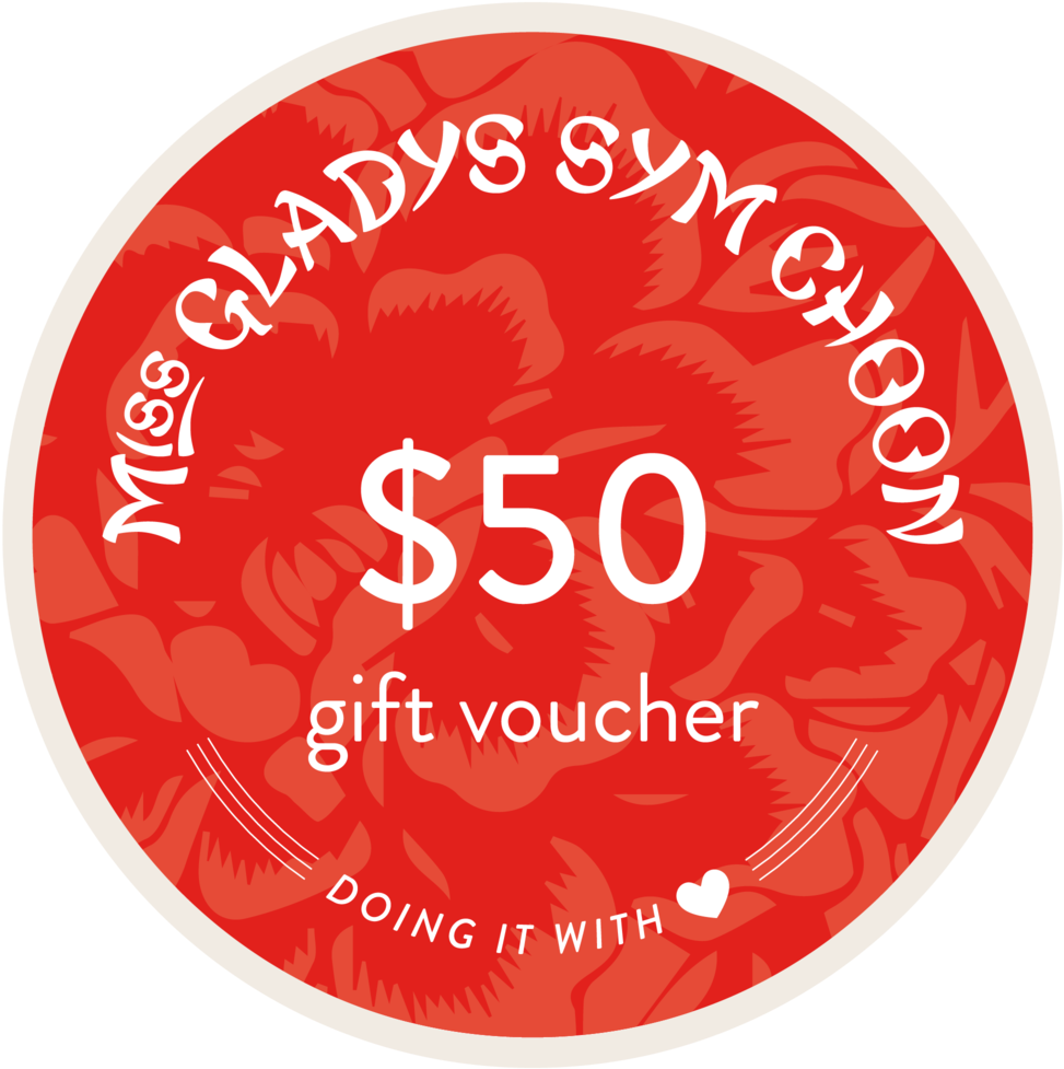 50 Voucher Miss Gladys Sym Choon (1000x1000), Png Download