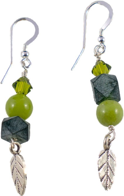 Daintree Rainforest Earrings - Earrings (800x783), Png Download