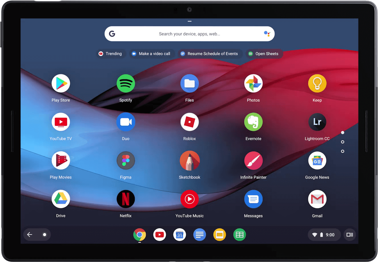 Home / Google / Tablets - Google Pixel Slate 12.3 (2880x1260), Png Download