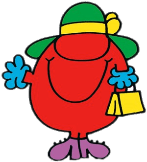 Download - Little Miss Scatterbrain (650x593), Png Download