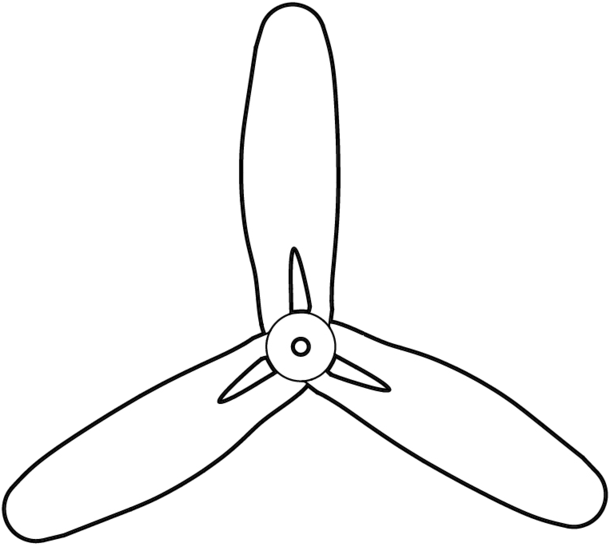 Flek Blades Set - Drawing (1024x819), Png Download