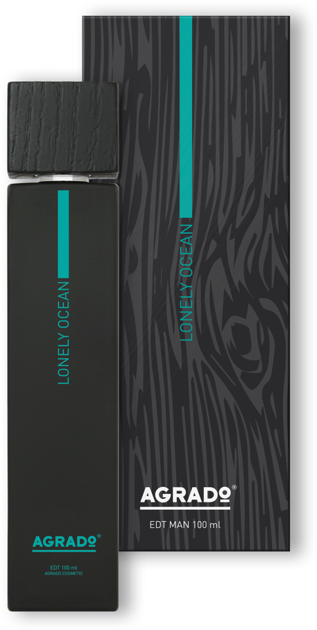 Edt Perfume Man Lonely Ocean Agrado - Agrado Parfum (960x1266), Png Download