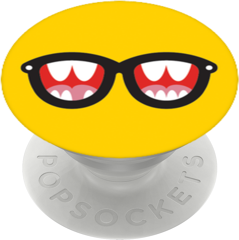 Hungry Eyes, Popsockets - Smiley (989x1000), Png Download