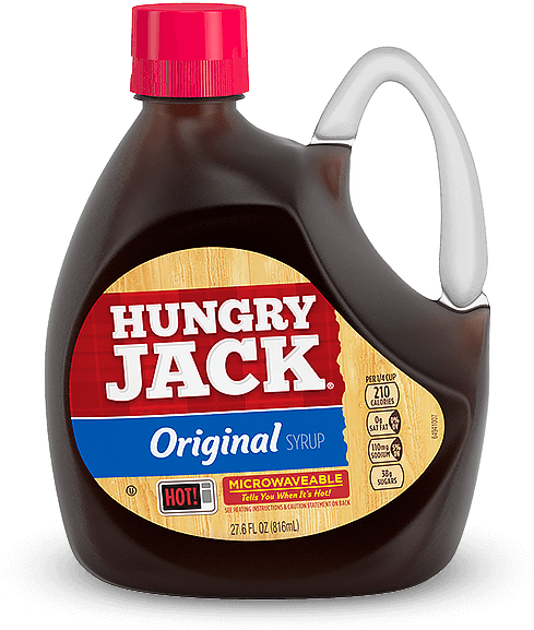 Hungry Jack Microwaveable Syrup (550x622), Png Download