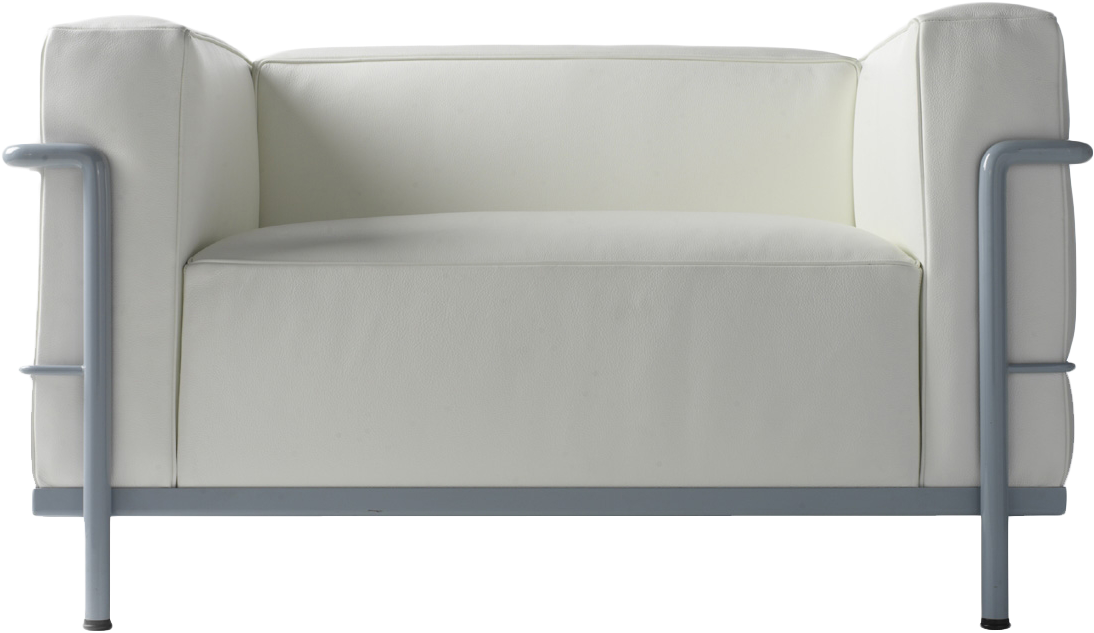 Armchair - Corbusier Furniture (1843x1024), Png Download