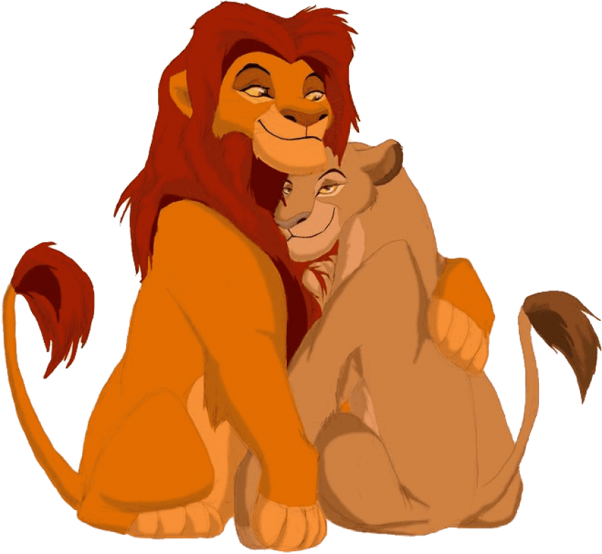 Free Png Lion King Lana Png Images Transparent - Mufasa And Sarabi Png (850x782), Png Download