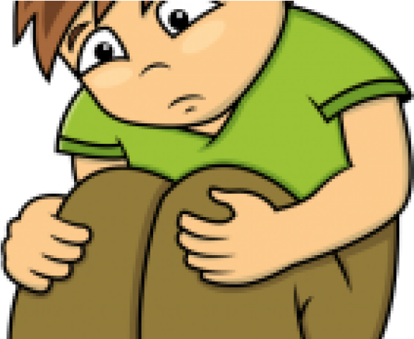 Lonely Clipart Alone - Sad Child Clipart (640x480), Png Download