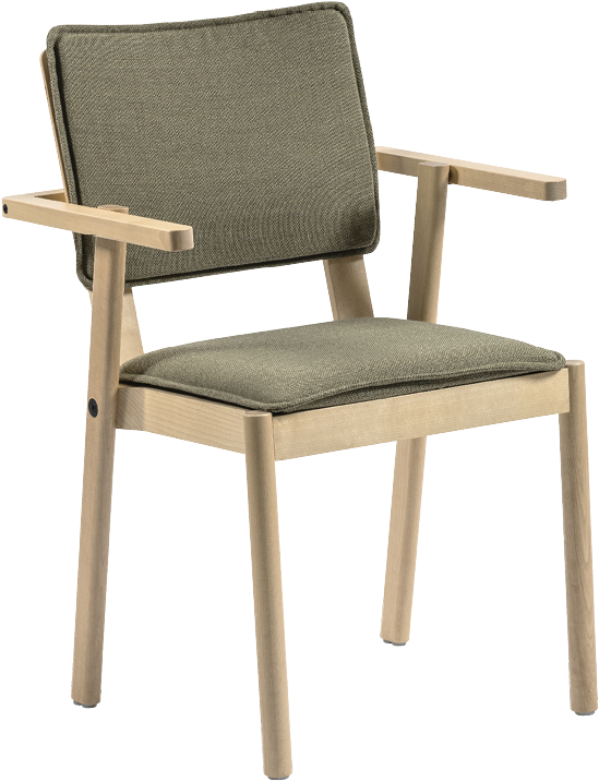 Chair With Armrests - Chair (1001x1001), Png Download