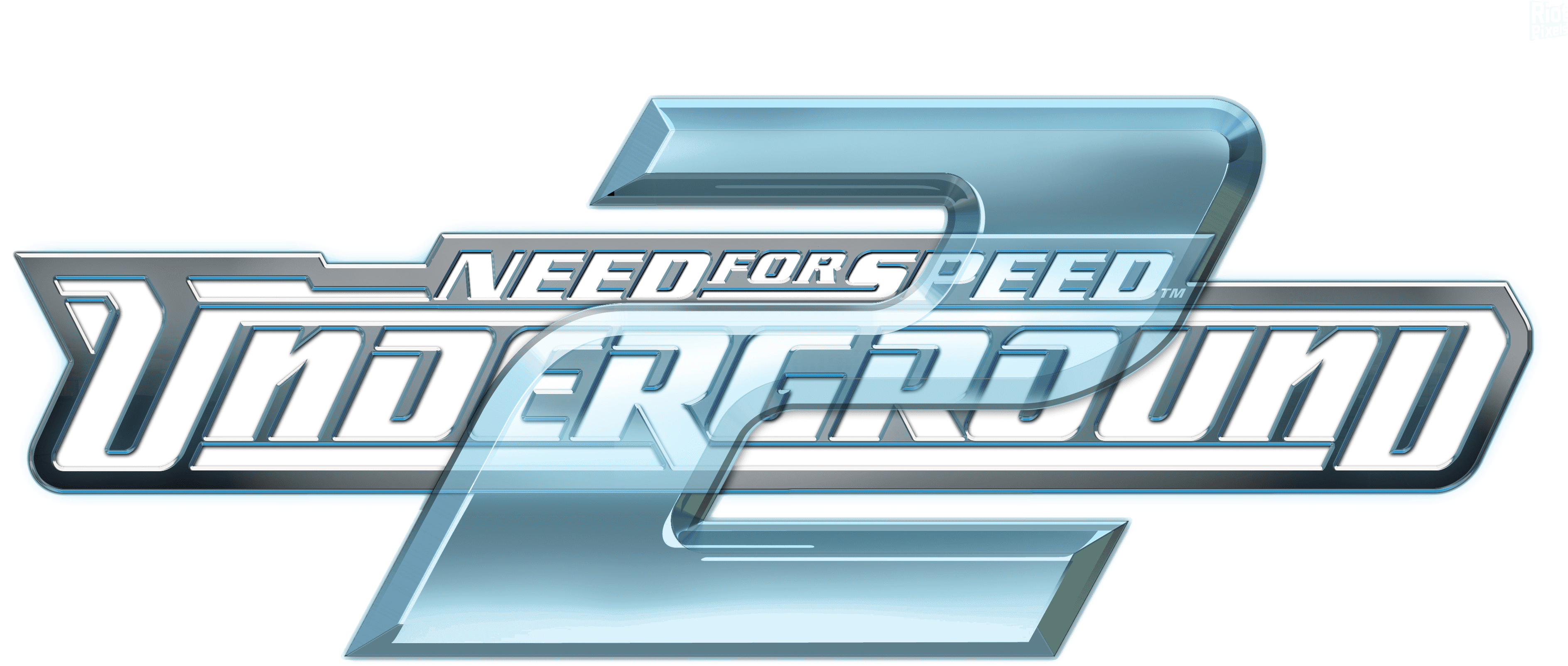 Need For Speed Underground - Nfs Underground 2 Logo (3900x1800), Png Download