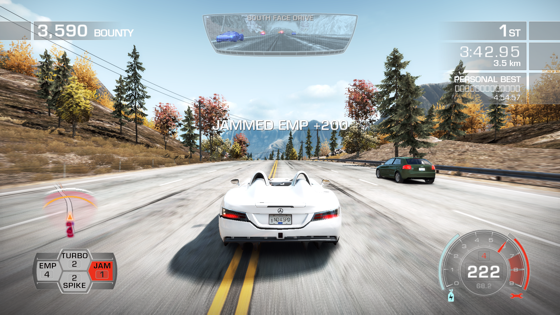 I've Successfully Blocked An Emp Attack By Frequency - Nfs Hot Pursuit Wymagania (1920x1080), Png Download