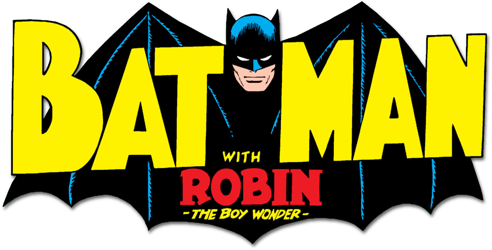 60s Batman Logo Png (1700x845), Png Download