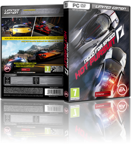 Need For Speed Hot Pursuit Free Download Pc Game Cracked - Need For Speed Hot Pursuit (550x600), Png Download