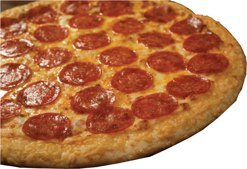 Joe's New Hand-tossed Pizza With Seasoned Fun Crust - Pepperoni (886x591), Png Download