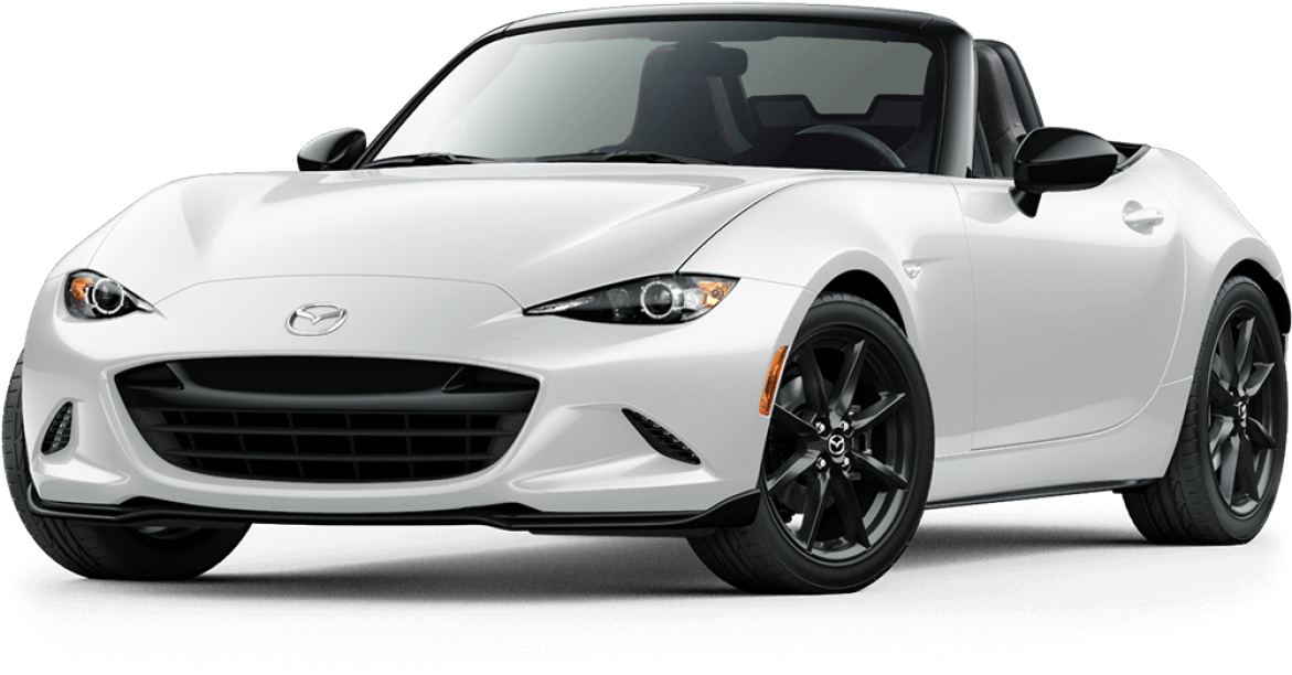 Mazda Mx-5 New Car Image - Mazda Mx 5 Black White (1170x642), Png Download